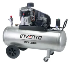 Sprężarka tłokowa olejowa INVENTO 270 litrów, 10 bar, 400V, 620 l/min, 4kW