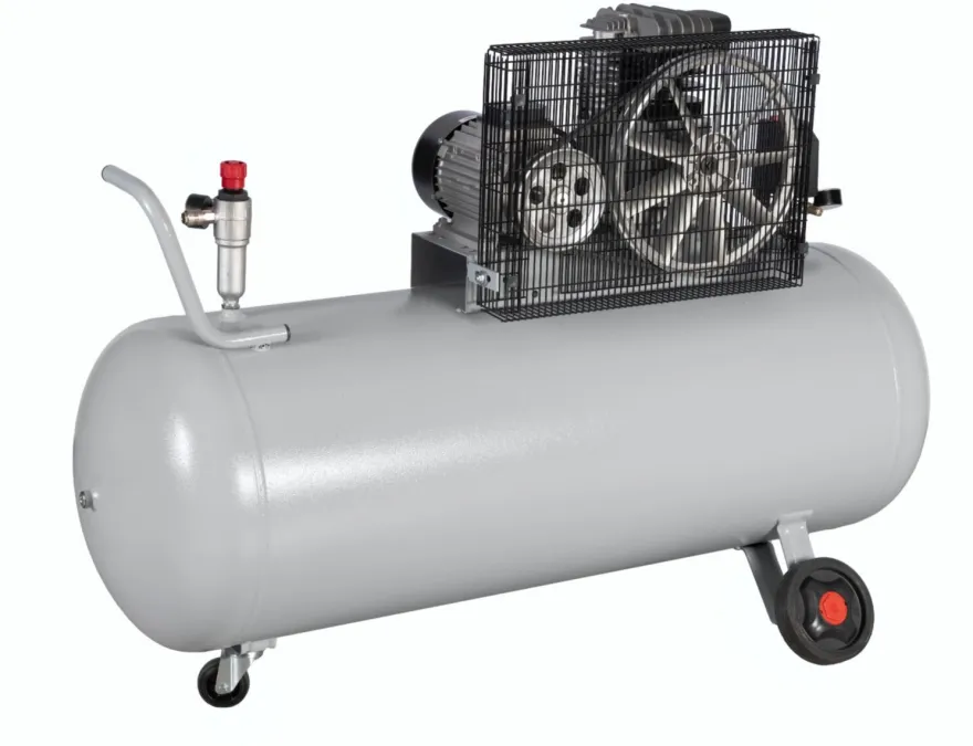 Sprężarka tłokowa olejowa 270 litrów, 10 bar, 400V, 500 l/min