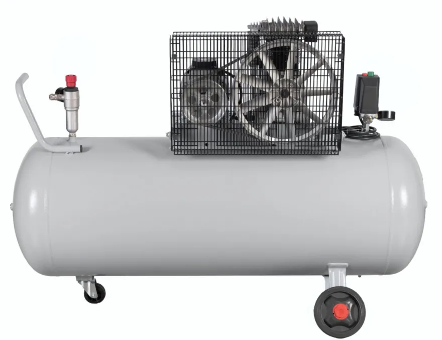 Sprężarka tłokowa olejowa 270 litrów, 10 bar, 400V, 500 l/min