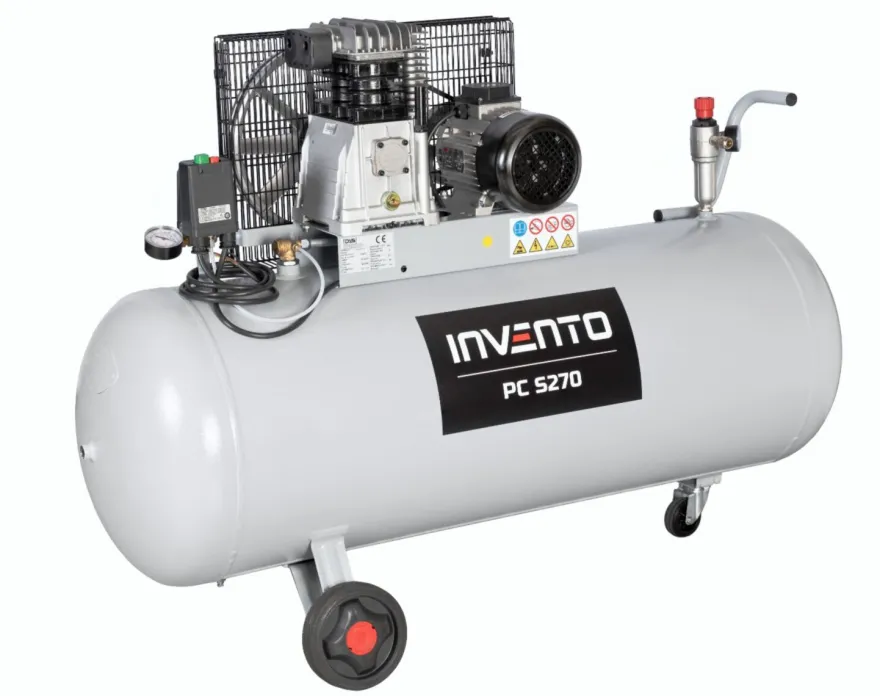 Sprężarka tłokowa olejowa 270 litrów, 10 bar, 400V, 500 l/min