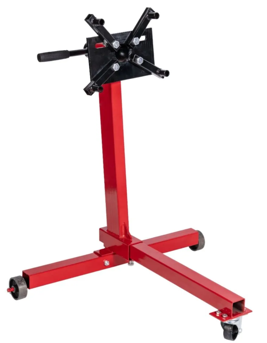 Stojak do montażu silnika 360 kg INVENTO na kółkach, obrotowa głowica