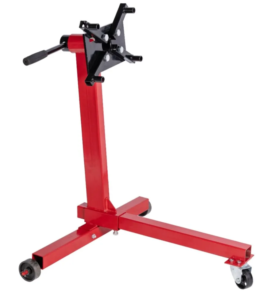 Stojak do montażu silnika 360 kg INVENTO na kółkach, obrotowa głowica