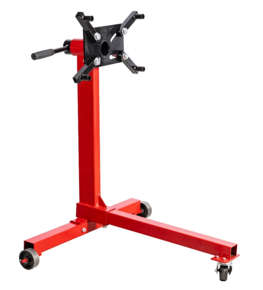 Stojak do montażu silnika 360 kg INVENTO na kółkach, obrotowa głowica