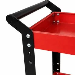Szafka na narzędzia mobilna z 3 półkami/wózek warsztatowy, 140 kg, 4 skrętne koła, z hamulcem