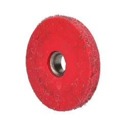 Szczotka PCV czerwona, średnica 50 x 7 mm