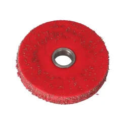 Szczotka PCV czerwona, średnica 50 x 7 mm