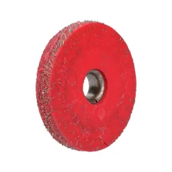 Szczotka PCV czerwona, średnica 50 x 7 mm