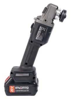 Szlifierka kątowa akumulatorowa 125mm INVENTO A87R - zestaw 2x 4Ah, walizka