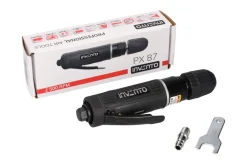 Szlifierka pneumatyczna INVENTO PX87 z uchwytem wiertarskim szybkomocującym, 2500 RPM