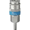 Szybkozłączka seria XF z końcówką na wąż 6mm PCL