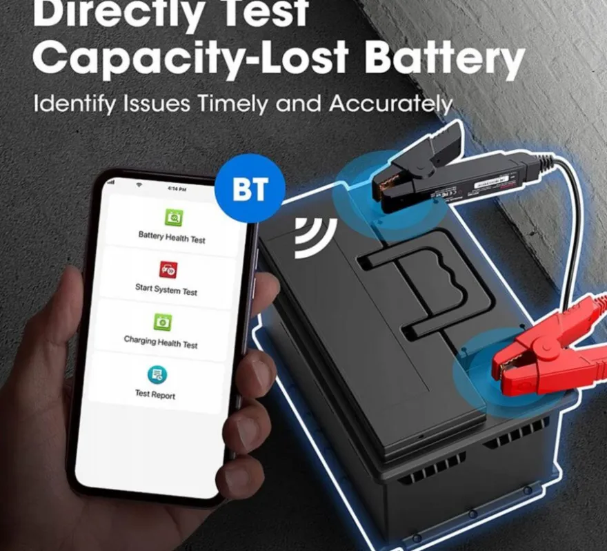 Tester akumulatorów LAUNCH BST360 Battery 12V APLIKACJA NA SMARTFON