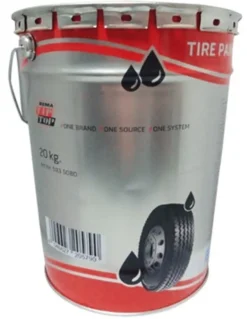 TIRE PAINT BLACK , 20l - farba czernidło do opon Rema Tip Top