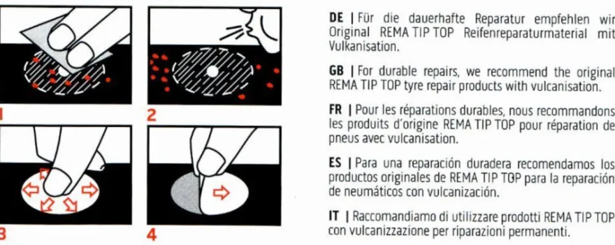 TT 03 QUICK PATCH - zestaw łatki samoprzylepne do naprawy dętek rowerowych