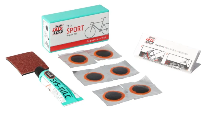 TT 04 SPORT - Zestaw naprawczy do dętek rowerów wyścigowych