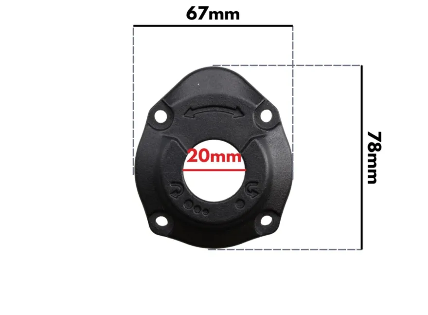 Tylna obudowa klucza pneumatycznego INVENTO PX25H