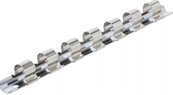 Uchwyt (listwa) do nasadek z 7 zatrzaskami 12,5 mm 1/2"
