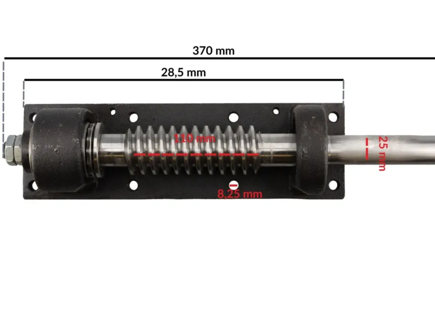 Wałek przekładni kompletny INVENTO TCS 626