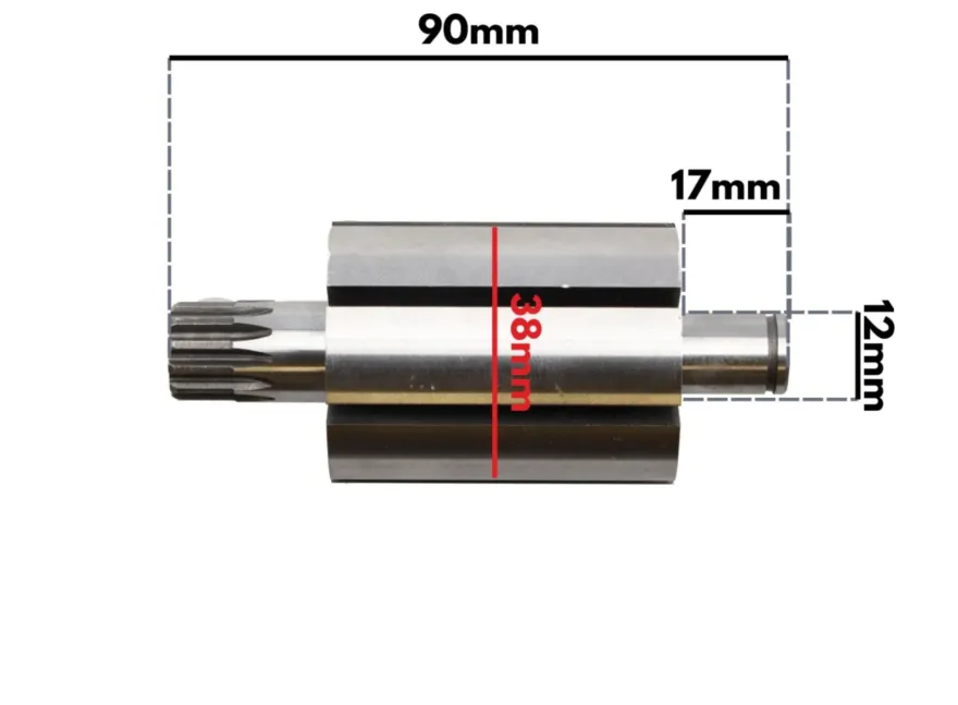 Wirnik klucza pneumatycznego INVENTO PX25H