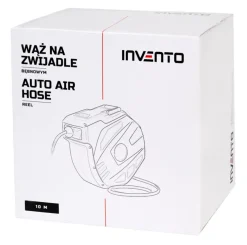 Wąż pneumatyczny na zwijadle 10m ( bęben + zwijacz ) INVENTO