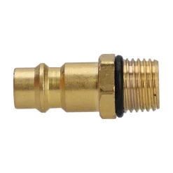 Wtyk szybkozłącza gwint zewnętrzny 1/4" mosiądz 960 l/min wtyk adapter 2 sztuki