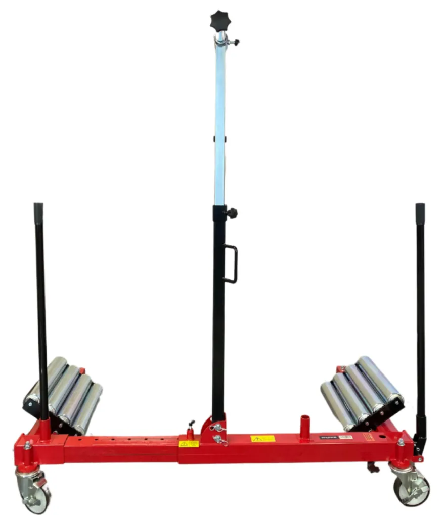 Wózek do montowania kół ciężarowych i rolniczych transporter hydrauliczny 1200kg
