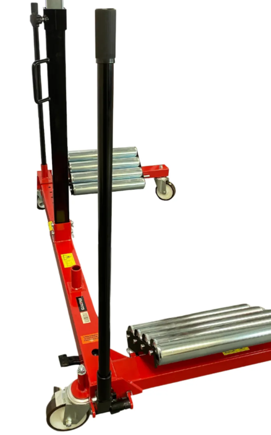 Wózek do montowania kół ciężarowych i rolniczych transporter hydrauliczny 1200kg