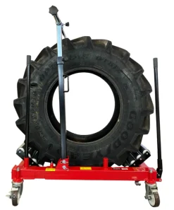 Wózek do montowania kół ciężarowych i rolniczych transporter hydrauliczny 1200kg