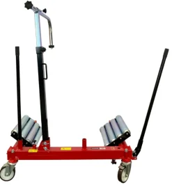 Wózek do montowania kół ciężarowych i rolniczych transporter hydrauliczny 1200kg