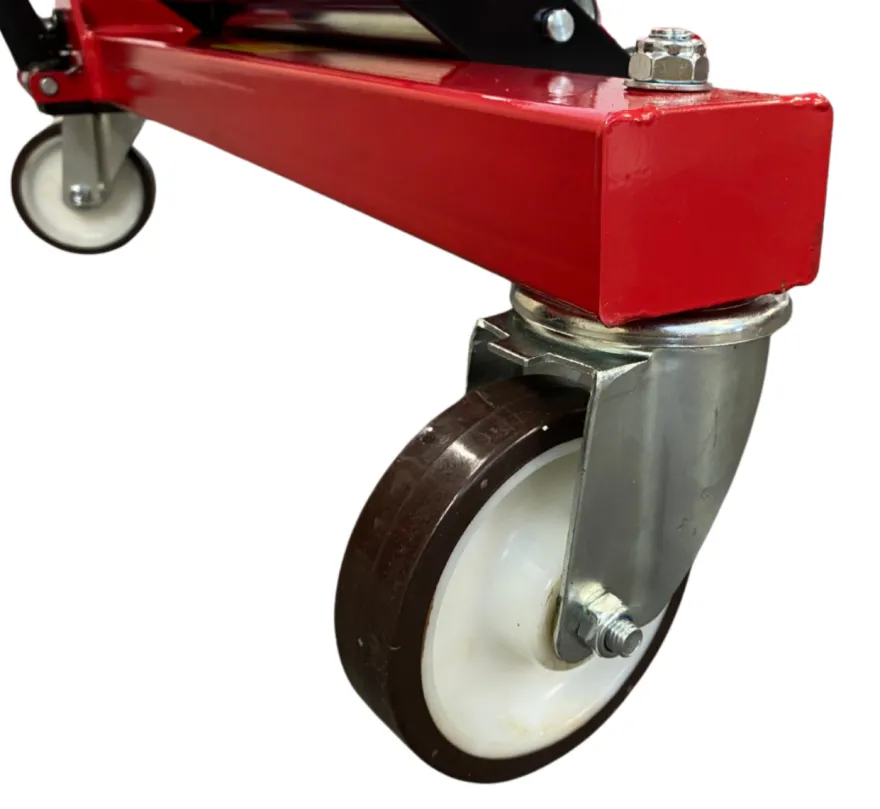 Wózek do montowania kół ciężarowych i rolniczych transporter hydrauliczny 1200kg