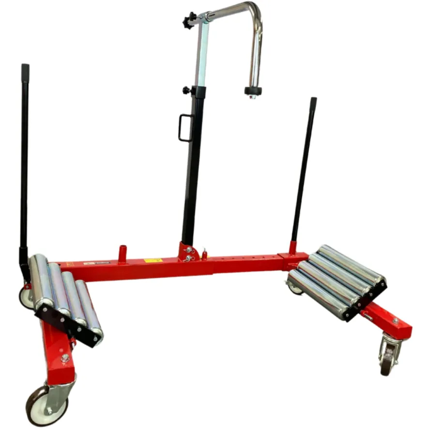 Wózek do montowania kół ciężarowych i rolniczych transporter hydrauliczny 1200kg