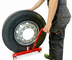 Wózek do transportu kół ciężarowych, udźwig 150 kg