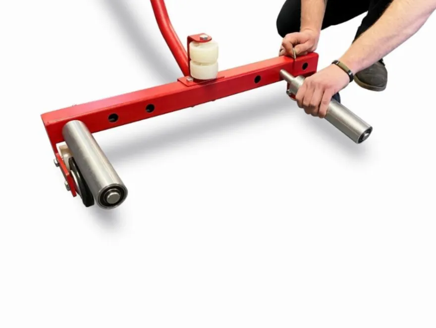 Wózek do transportu kół ciężarowych, udźwig 150 kg