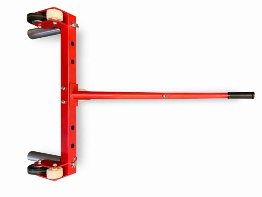 Wózek do transportu kół ciężarowych, udźwig 150 kg