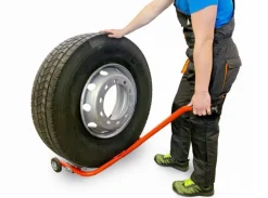 Wózek do transportu kół ciężarowych, udźwig 127 kg