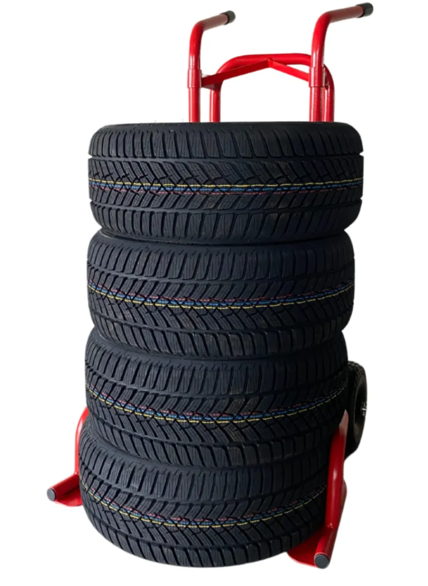 Wózek do transportu opon i kół osobowych i SUV, udźwig 200 kg