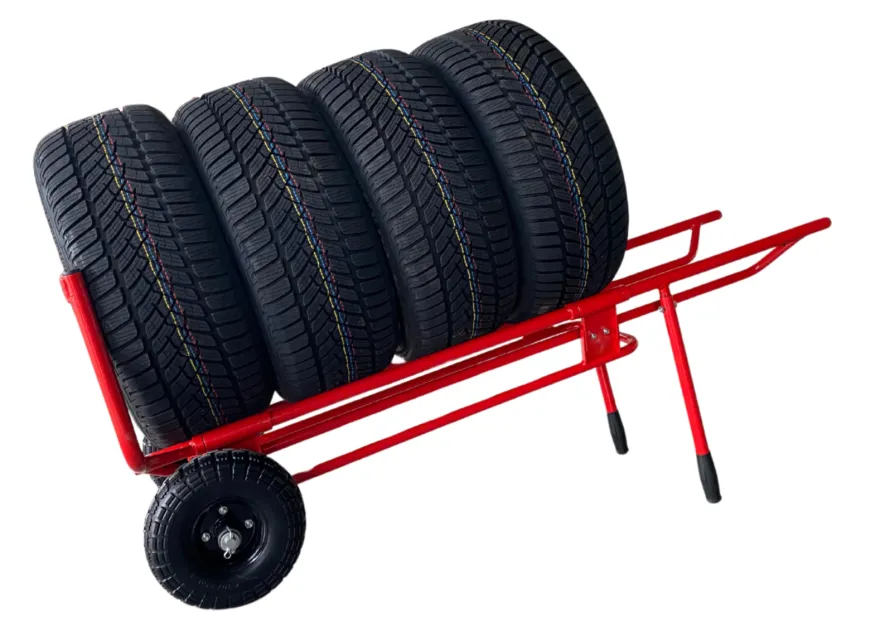 Wózek do transportu opon - udźwig 70 kg