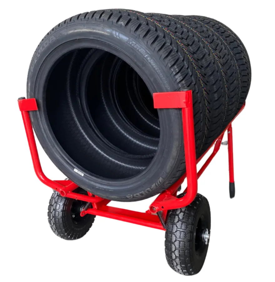 Wózek do transportu opon - udźwig 70 kg
