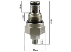 Zawór przelewowy INVENTO TCS 626, TCS 656