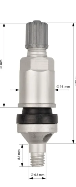 Zawór TPMS do czujnika OEM - TRW Hyundai/Kia (6-236)