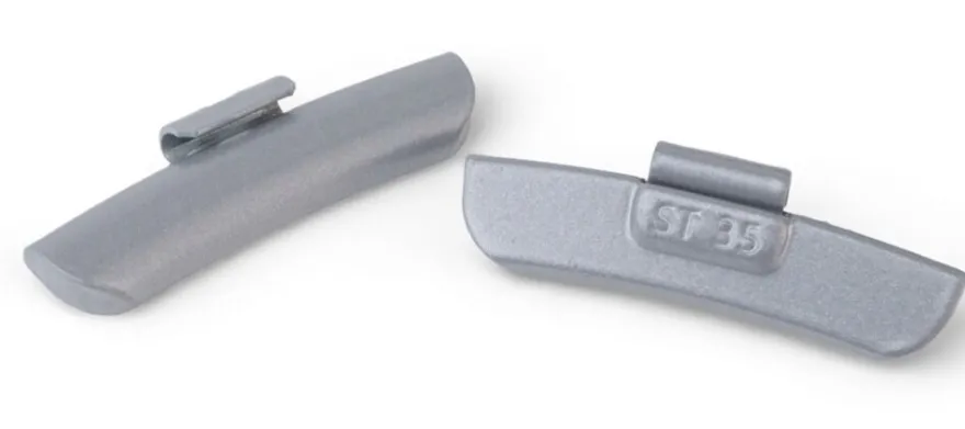 ZESTAW Ciężarki nabijane stalowe do felg stalowych 5-50g - 800 szt.