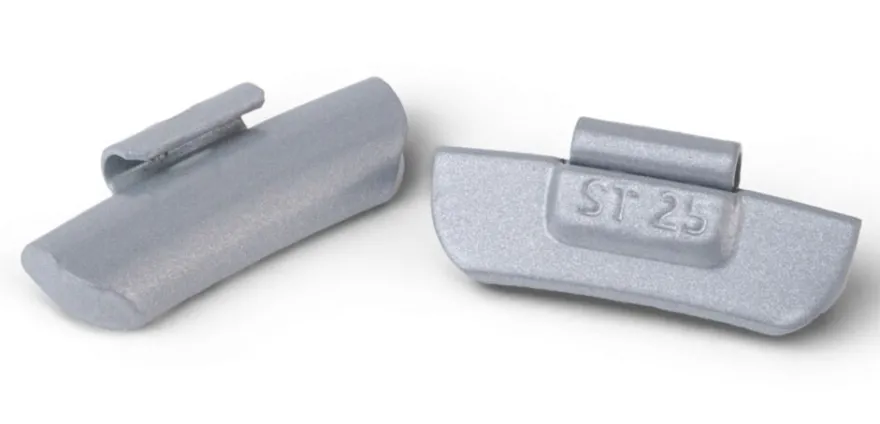 ZESTAW Ciężarki nabijane stalowe do felg stalowych 5-50g - 800 szt.