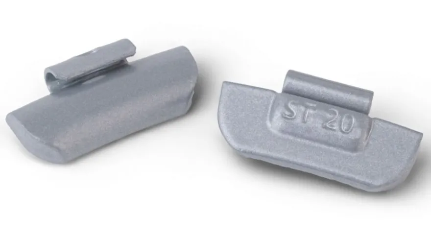 ZESTAW Ciężarki nabijane stalowe do felg stalowych 5-25g - 500 szt.