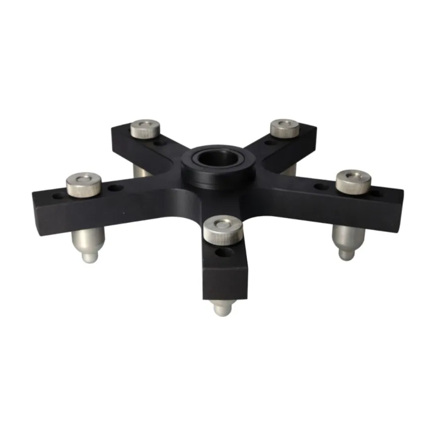 Zestaw INVENTO gwiazda 4 i 5-cio ramienna + flansza, uchwyt 40 mm LLKW do wyważarki cieżarowej