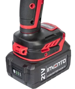 ZESTAW INVENTO Szlifierka A86 + Wiertarka udarowa A78U bateria 4Ah (x2) + ładowarka