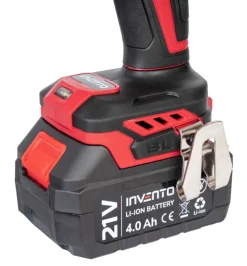 ZESTAW INVENTO Szlifierka A86 + Wiertarka udarowa A78U bateria 4Ah (x2) + ładowarka