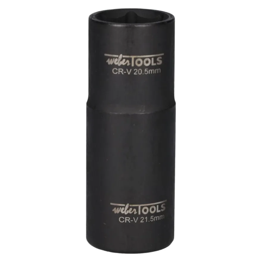 Zestaw nasadek 1/2" FORD (18,5-21,5 mm) + adapter/ przedłużka 75 mm