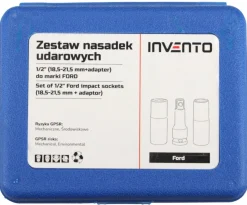 Zestaw nasadek udarowych INVENTO 1/2" do FORD