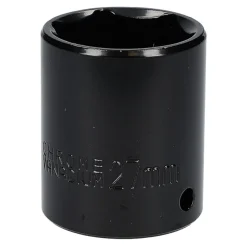 Zestaw 10 nasadek udarowych 1/2" 9-27 mm + przedłużka, adapter 5"