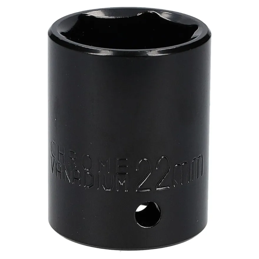 Zestaw 10 nasadek udarowych 1/2" 9-27 mm + przedłużka, adapter 5"