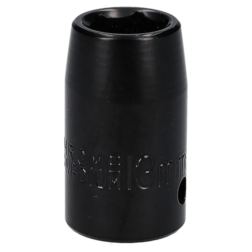 Zestaw 10 nasadek udarowych 1/2" 9-27 mm + przedłużka, adapter 5"